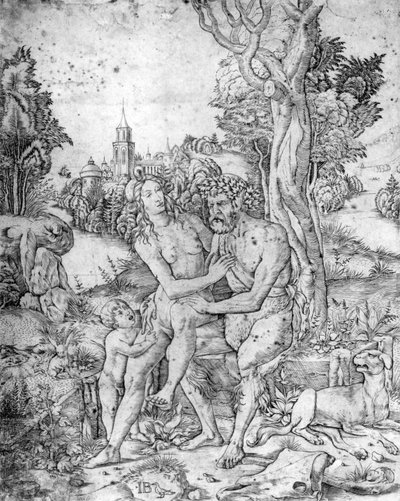 A family of fauns by Giovanni Battista Palumba